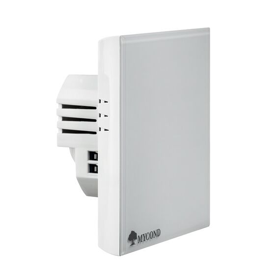 Кімнатний термостат Mycond Block (24V, Білий), Колір: Білий, зображення 6