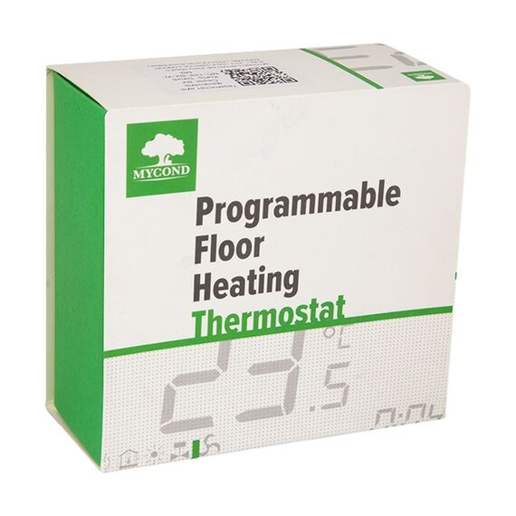 Кімнатний термостат Mycond Block (24V, Чорний), Колір: Чорний, зображення 5