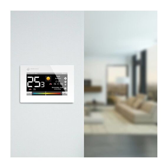 Комнатный регулятор Verano VER-24 (24V, Белый), Цвет: Белый