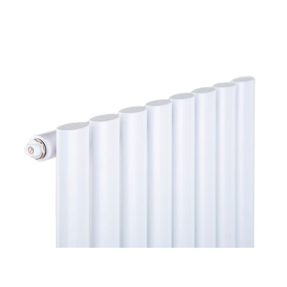 Трубчатый радиатор Luxrad Fortuna 1800x468, цвет белый RAL 9003, Цвет: Белый, Высота: 1800, Длина: 468, изображение 11
