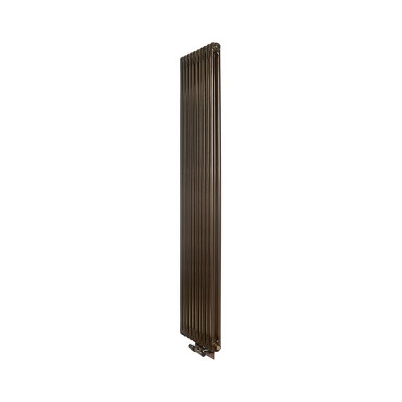 Трубчатый радиатор Luxrad Columnus 1800х450, цвет Technoline (LOFT), Цвет: Technoline, Высота: 1800, Длина: 450, Трубчатость: 2-х трубчатый