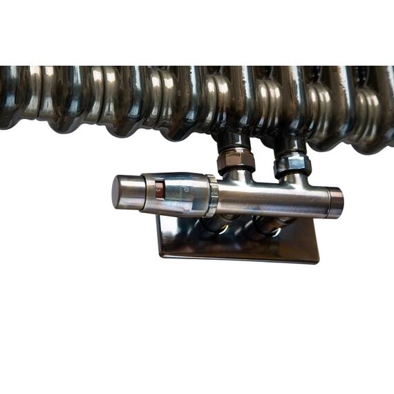 Трубчатый радиатор Luxrad Columnus 1800х450, цвет Technoline (LOFT), Цвет: Technoline, Высота: 1800, Длина: 450, Трубчатость: 2-х трубчатый, изображение 2
