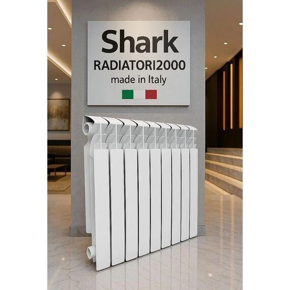 Біметалевий радіатор Radiatori 2000 Shark, Висота: 500, Кількість секцій: За секцію, зображення 2